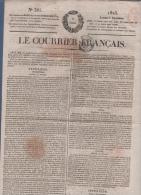 LE COURRIER FRANCAIS 31 12 1825 - LONDRES PEINE DE MORT - SIERRA LEONE - SUEDE - MUNICH - MONUMENT GENERAL FOY - 1800 - 1849