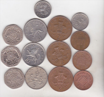 Great Britain - 14 Coins Set - Other & Unclassified