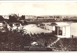 UNITED KINGDOM - Weston Super Mare : Rozel Bandstand And Marine Lane - Weston-Super-Mare