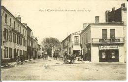 CPA  LANGON, Cours Du Chemin De Fer  8806 - Langon