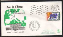 EUROPE - EUROPA - CEPT - INNSBRUCK PRIX DE L EUROPE  / 1965 ENVELOPPE ILLUSTREE (ref EUR384) - EU-Organe