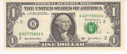 ETATS UNIS / $1 DOLLAR /2003A/UNC-NEUF/ B2 NEW YORK/ Sceau  Vert-green - Billets De La Federal Reserve (1928-...)
