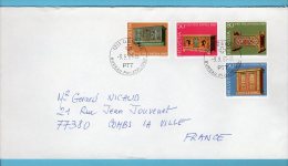 SUISSE     Lettre Avec Y. Et T.   N° 1276 / 1279 - Covers & Documents