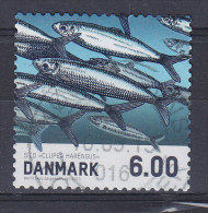 Denmark 2013 BRAND NEW    6.00 Kr Fische Fish Sild Herring Hering (From Sheet) - Used Stamps