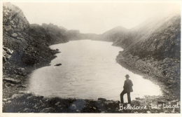 BELLEDONNE (38) Carte Photo Vue Du Lac Longet Animation - Other & Unclassified