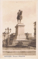 AFRICA - EGYPT -  MONUMENT TO MOHAMED ALY  - 1920s - Alexandria