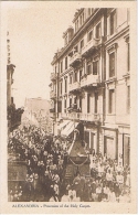 AFRICA - EGYPT -PROCESSION OF THE HOLY CARPET  - 1920s - Alexandria