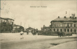 57 SARREBOURG  /  La Gare Bahnhof Und Postamt / - Sarrebourg