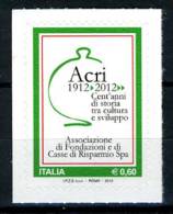 2012 -  Italia - Italy - Nr. 3013 - Mint - MNH - 2011-20: Mint/hinged