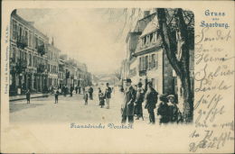 57 SARREBOURG  /  Franzosische Vorstadt  Faubourg De France    / - Sarrebourg