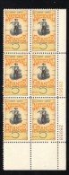 #1323 & #1324, Plate # Blocks Of  6 US Stamps, National Grange, Canada Centenary - Plate Blocks & Sheetlets