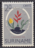 2168. Suriname, 1959, 5 Years Of Constitution, MH (*) - Surinam