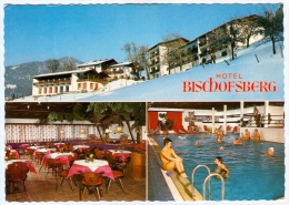 5) AK 4580 Windischgarsten Hotel Bischofsberg Edlbach Villa Margit Hallenbad Oberösterreich Österreich - Windischgarsten