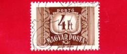 UNGHERIA - MAGYAR - 1969 - Segnatasse - 4 - Postage Due