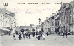 Belgien, Saint-Nicolas, Marche Au Bois, Feldpost 1917 - Saint-Nicolas