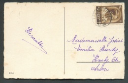 10 Centimes Baudouin Enfant Obl. Sc LES WALEFFES Sur Lettre Du 30-XII-1936 Vers Hachy - 9310 - Covers & Documents