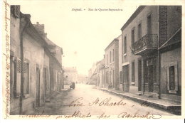 Argent-sur-Sauldre (Gien-Vierzon-Cher)-+/-1910-Rue De Quatre-Septembre-bureau Tabac à Droite-Edit. Thiault-Gaudry,Argent - Argent-sur-Sauldre