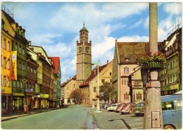 Allemagne Ravensburg  Blick  Zum Blaserturm  Voitures  BE - Ravensburg