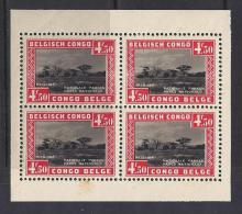 CONGO BELGA 1937 - Yvert #H1 - MNH ** Puntos De óxido En La Goma Y Margenes Recortados - Neufs