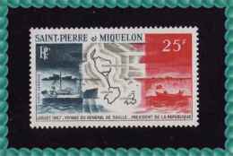 SPM  1967 Aerien N° 38   Neuf * (avec Trace Légére) - Nuevos