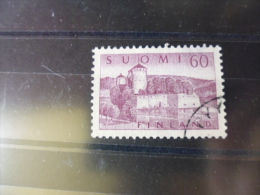 TIMBRE OBLITERE  FINLANDE  YVERT N° 455 - Usati