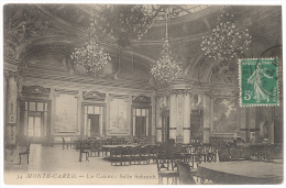 CPA CASINO DE MONTE CARLO - LA SALLE SCHMIDT - Casino