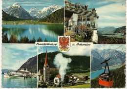Autriche. Tyrol. Carte Mosaïque: Innsbruck, Achensee, Notburgakirche, Téléphérique,  ... - Achenseeorte