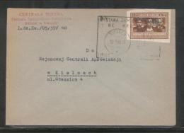 POLAND 1948 MIK48054A WESTERN LANDS EXPO IN WROCLAW KIELCE 1 COMM CANCEL ON COVER - Lettres & Documents