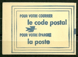 CARNET NON OUVERT DE 8 VIGNETTES - 37200 TOURS - (orange) - Code Postal