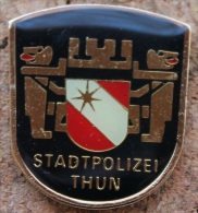 STADTPOLIZEI THUN - POLICE DE LA VILLE DE THOUNE  - POLICIA - SCHWEIZ - SWITZERLAND - SVIZZERA  - SUISSE - SWISS  -  (7) - Politie