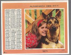Almanach Des PTT De 1971 (département De La Haute Vienne 87 ) - Grossformat : 1971-80