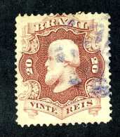 4874x)  Brazil 1866 - Scott # 54 ~ Used ~ Offers Welcome! - Oblitérés