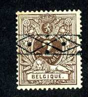 4891x)  Belgium 1888  - Scott # 55 ~ Used ~ Offers Welcome! - 1869-1888 Leone Coricato