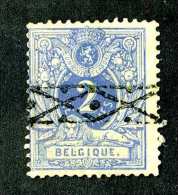 4892x)  Belgium 1881  - Scott # 41 ~ Used ~ Offers Welcome! - 1869-1888 Leone Coricato