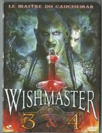 Dvd Wishmaster 3 Et 4 - Horror