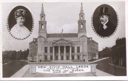 YORKS - LEEDS - NEW CIVIC HALL 1933 - ROYAL OPENING RP  Y1959 - Leeds