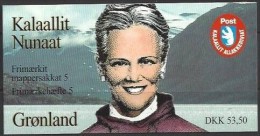 Groenland 1996 Yvertn° Carnet C282a *** MNH Cote 42,50 Euro Faune Papillons Vlinders - Cuadernillos