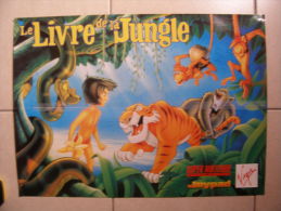 JEU VIDEO - POSTER JOYPAD - LE LIVRE DE LA JUNGLE (RECTO) / (VERSO)  - 57,5x42cm - Merchandising