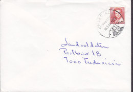 Denmark Sonderstempel MARSTAL - Skipperbyen 1987 Cover Brief  To FREDERICIA Königin Queen Margrethe II. - Lettres & Documents