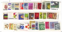 SS6417 - CANADA' - Annate 1970 E 1971 Manca Solo La Serie 429/432 *** MNH - Années Complètes