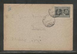 POLAND 1947 SINGLE FRANKING LETTER RADOM TO KRYNICA POLISH CULTURE 5ZL PERF - Covers & Documents