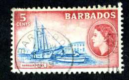 4954x)  Barbados 1953  - Scott # 239 ~  Used ~ Offers Welcome! - Barbades (1966-...)