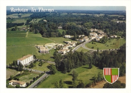 Cp, 32, Barbotan-les-Thermes, Vue Panoramique De La Station Thermale, écrite - Barbotan