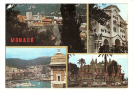 Cp, Monaco, Multi-Vues, écrite - Panoramic Views