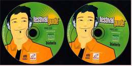 2 X Werbe-CD -  Festival Guide Von 2001  -  22 Tracks + Infos  -  Neuwertig - Sonstige & Ohne Zuordnung