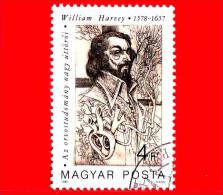 UNGHERIA - MAGYAR - 1987 - Medici Pionieri - William Harvey - (1578-1657) - 4 Ft - Ungebraucht