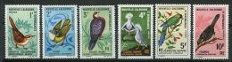 120 NOUVELLE CALEDONIE 1967 - Oiseaux Birds Aves - Neuf Sans Charniere (Yvert 345/50) - Ongebruikt