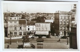 CPSM COGNAC CHARENTE PLACE FRANçois 1er PREMIER ET QUARTIER CAGOUILLET SUPER STATION SERVICE BRASSERIE ALSACIENNE - Ristoranti