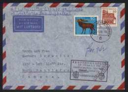 ALLEMAGNE - MONTREAL - MEXICO - LUFTHANSA / 1966 ENVELOPPE PREMIER VOL - FFC (ref 5048) - Primi Voli