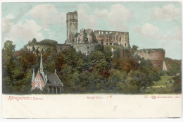 CPA KÖNIGSTEIN - BURGRUINE - Koenigstein